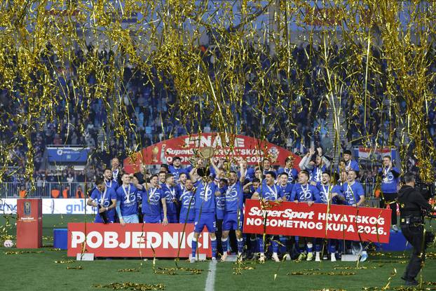 Nogometaši Dinama pobjednici su SuperSport Hrvatskog nogometnog kupa