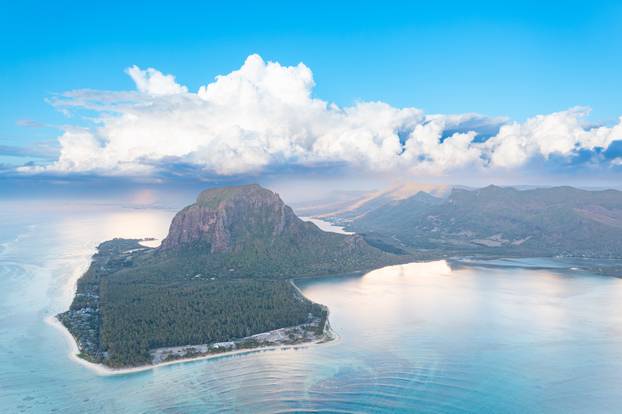 Le Morne Peninsula in Mauritius