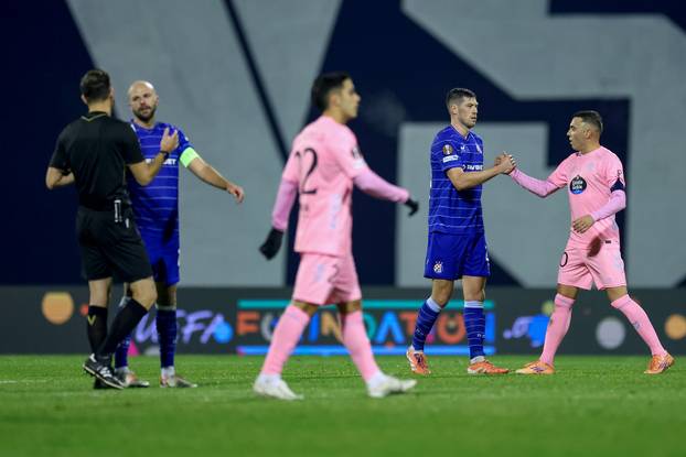 Zagreb: UEFA Europska liga, grupna faza, 4. kolo, GNK Dinamo - Celta Vigo