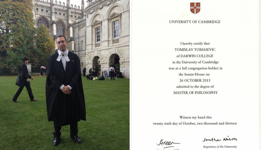 Tomašević odgovorio zastupnici: 'Istina je, nisam studirao na Oxfordu nego na Cambridgeu'