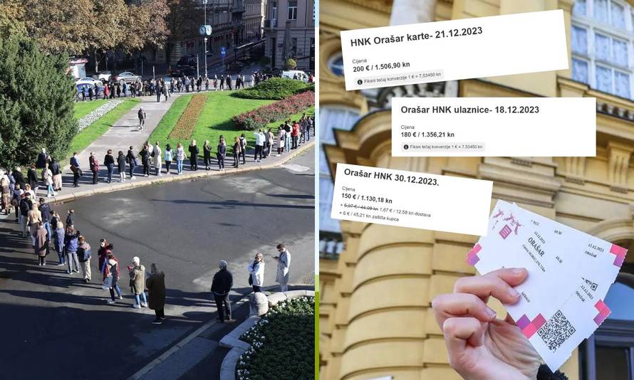 Nevjerojatno! Tri karte za balet 'Orašar' prodaju za 600 eura!