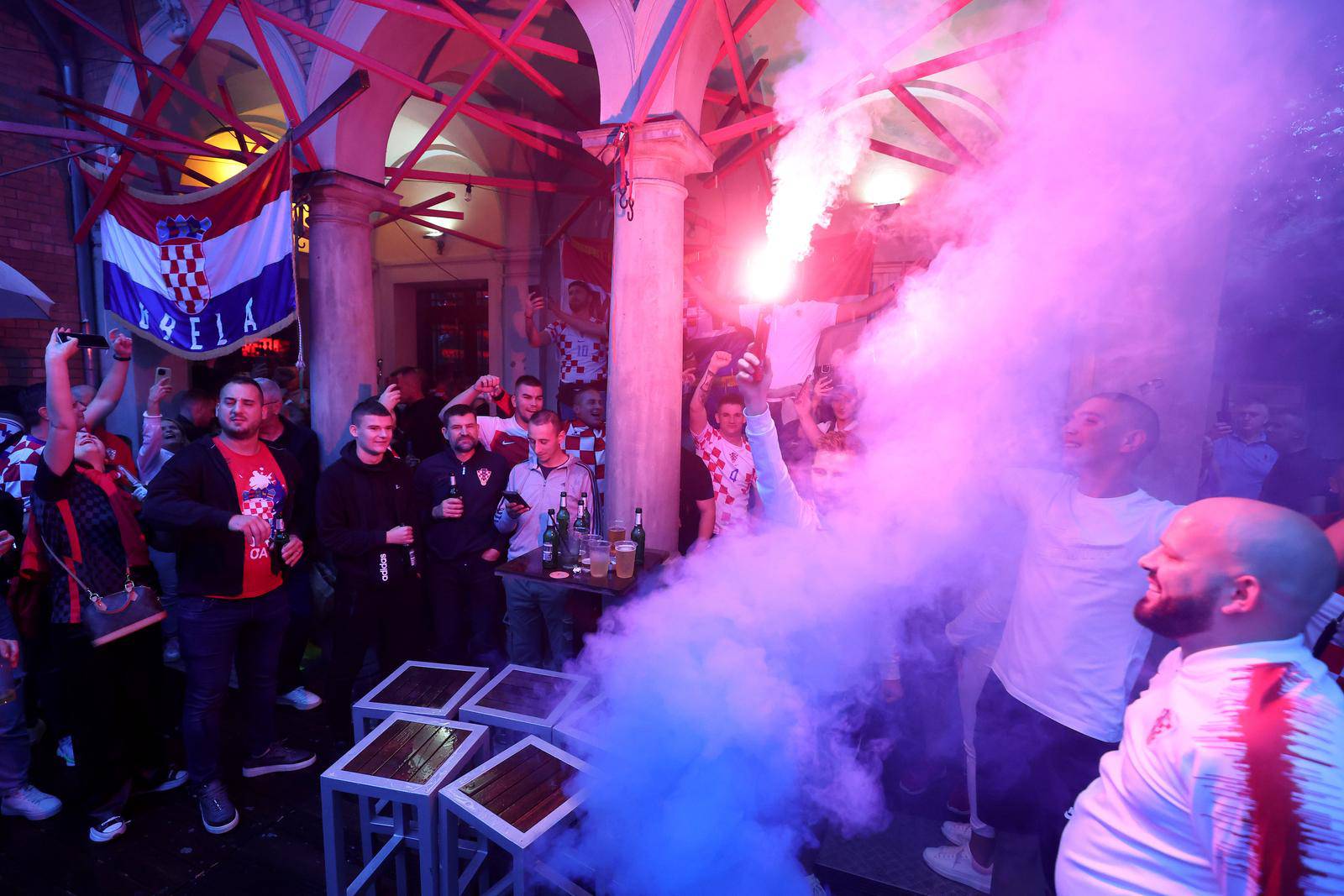 Hamburg: Atmosfera u gradu večer uoči utakmice sa Albanijom