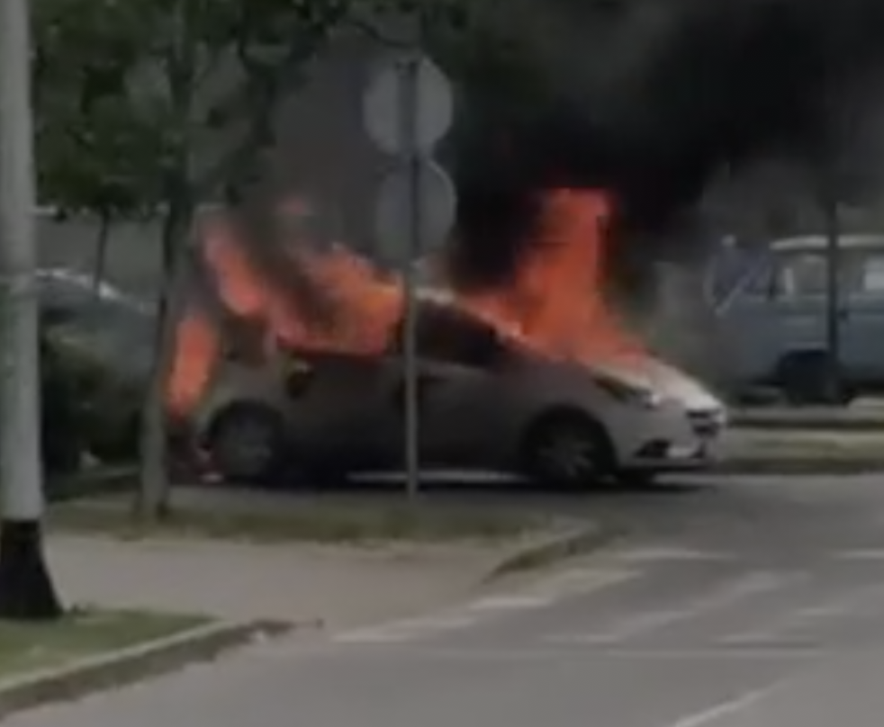 Vlasnik ostao u šoku: Auto mu je cijeli izgorio u 180 sekundi
