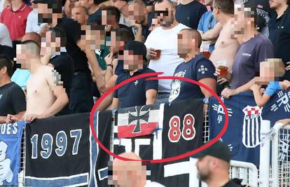 Nacistički simboli na utakmici Rudeš  - Hajduk! Policija: 'Preko snimki tražimo počinitelje!'