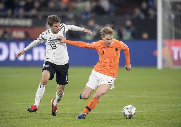Soccer Laenderspiel / Germany - Netherlands 2: 2.