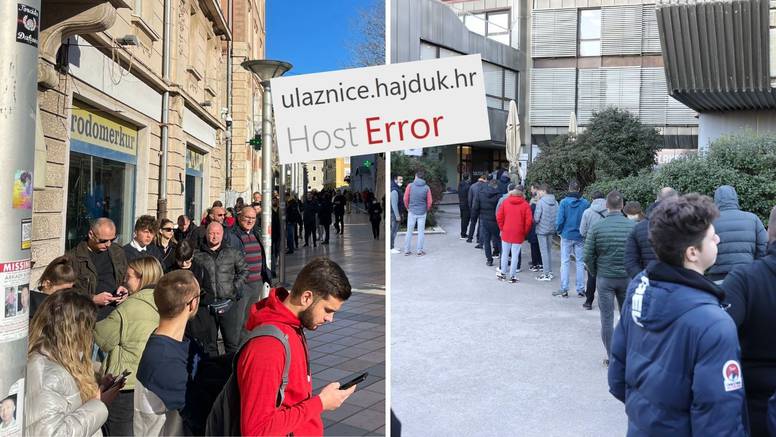 Pali su serveri zbog Hajduka! Splićani pohrlili u fan shopove po papirić za derbi s Osijekom