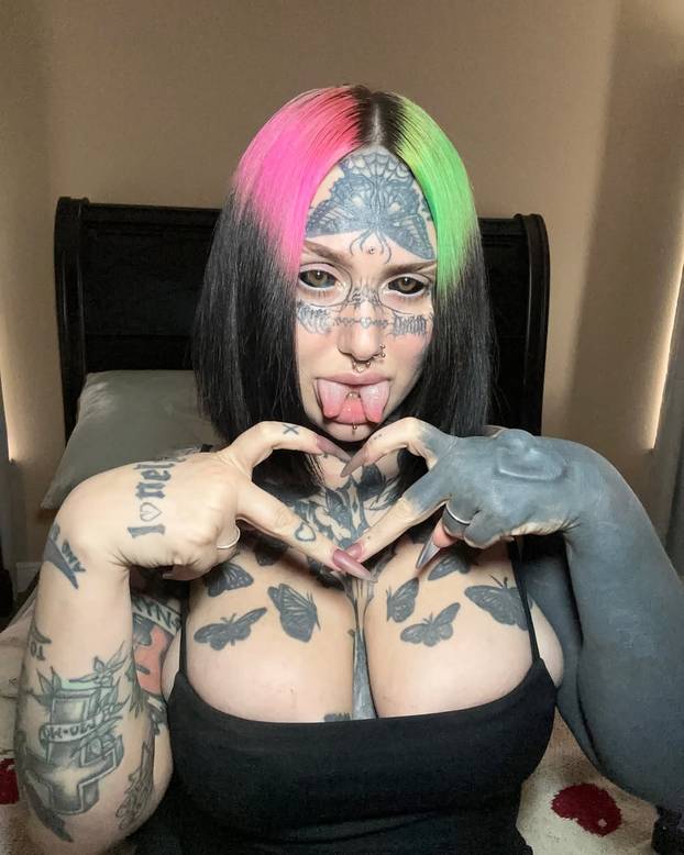 VIDEO: ‘I’ve spent Ł52,000 on body modifications – trolls call me a demon but I’ve never felt more beautiful’