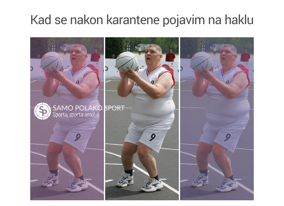 Zar nitko ekipi u karanteni nije  rekao da moraju prati  i noge?!