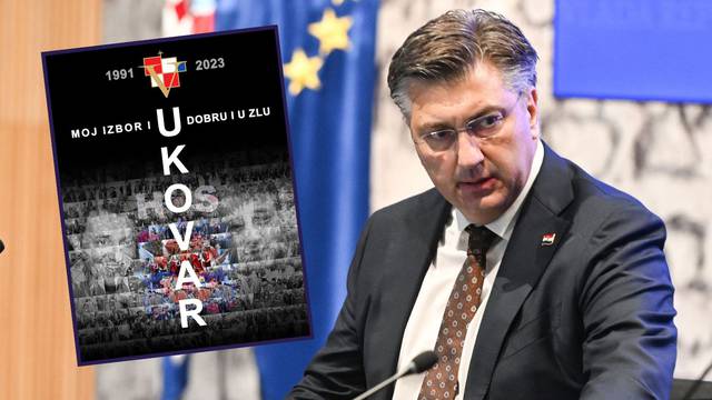 Andrej Plenković: Drugi plakat za Vukovar će poslati važnu poruku, sve ostalo je politizacija