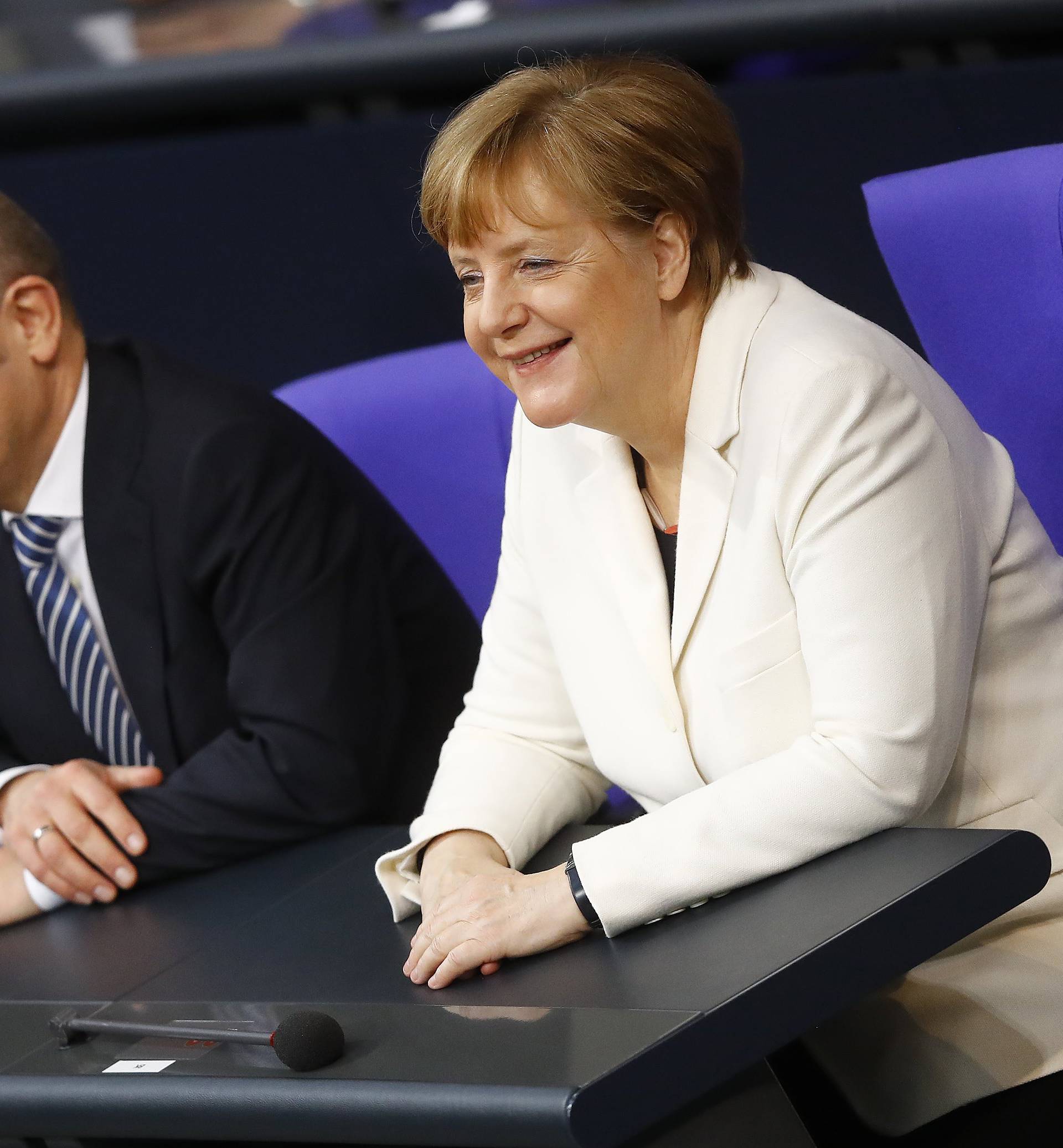 German parliament Bundestag elects new chancellor in Berlin