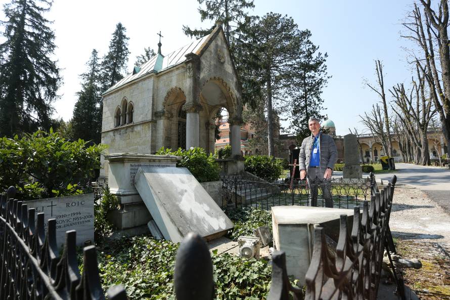 Mirogoj devastiran: U potresu oštećeno čak 6000 grobova...