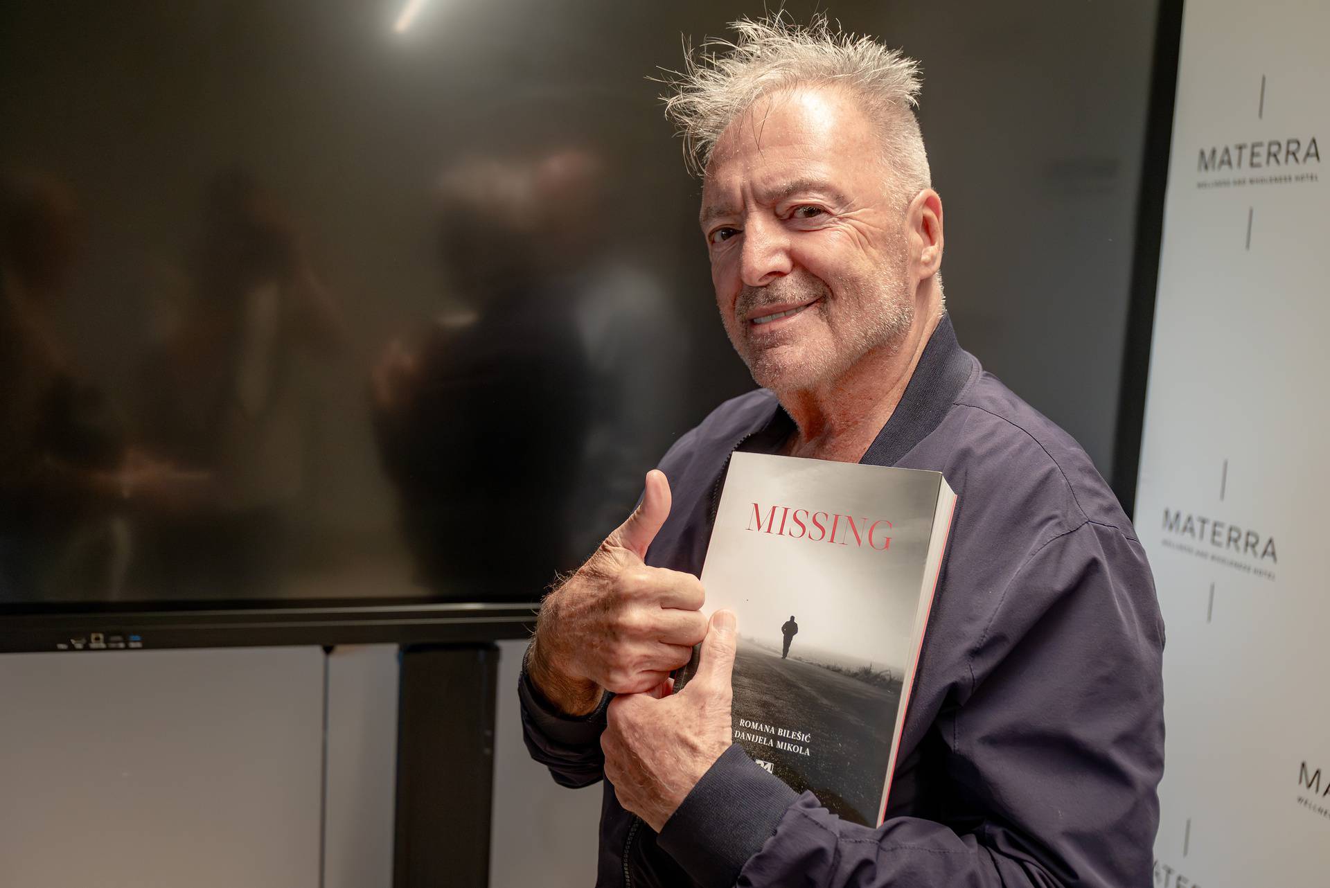 Čepin: Glumac Armand Assante dobio knjigu 'Nestali'