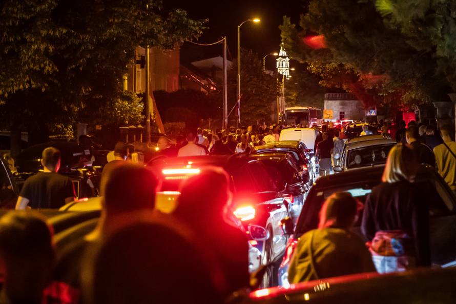 Sinj: Prometni kolaps nakon koncerta