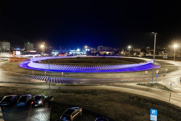 Pulski rotor svijetli ljubičasto povodom Dana epilepsije