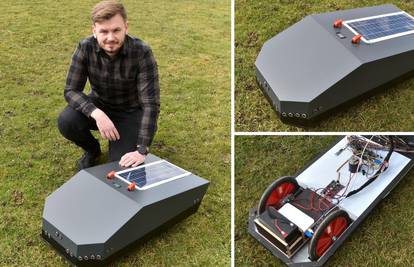 Inovacija iz Zagorja: Izumio sam solarnu kosilicu koja zaobiđe svaki kamen na travnjaku