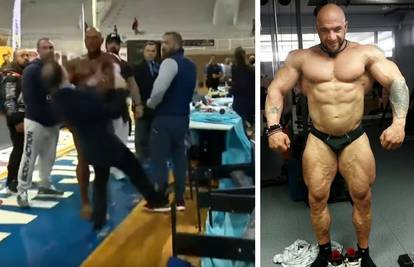 Mene ćeš krasti? Bodybuilder je brutalno nokautirao suca!