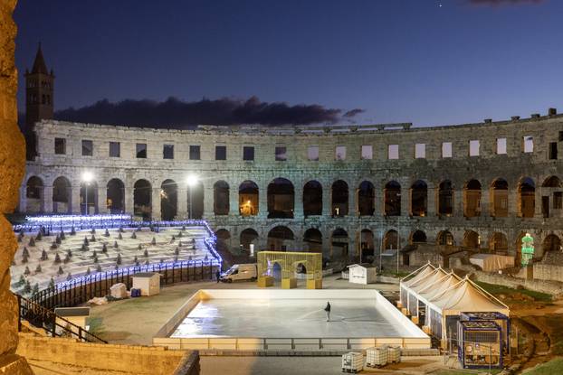 U Pulskoj Areni traju zadnje pripreme za advent