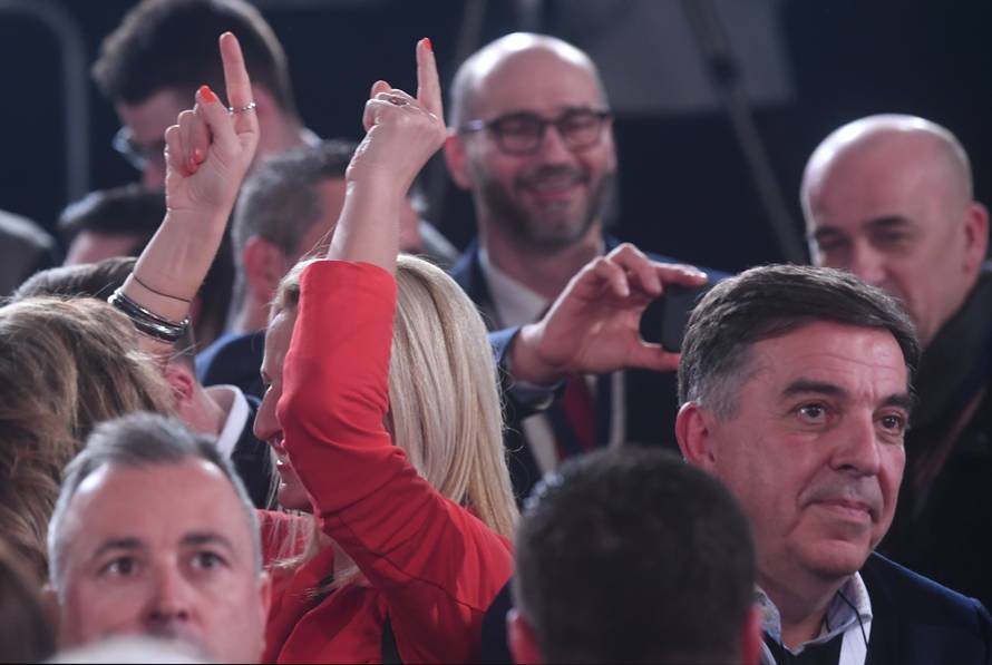 Zagreb: Izborni stožer Zorana Milanovića u drugom krugu predsjedničkih izbora