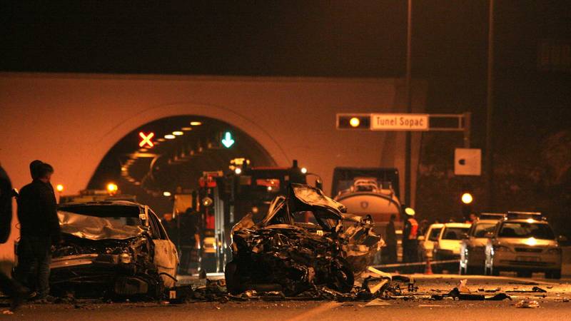 Stravična nesreća na autocesti Zagreb-Rijeka, troje ljudi izgorjelo, jedan umro u bolnici