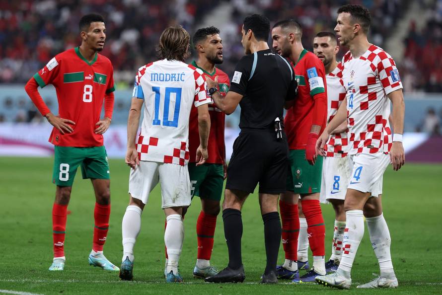 KATAR 2022 - Susret Hrvatske i Maroka u borbi za broncu Svjetskog prvenstva