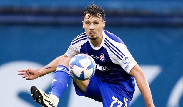 Zagreb: Susret Dinama i Rijeke u prvoj utakmici finala SuperSport Hrvatskog nogometnog kupa