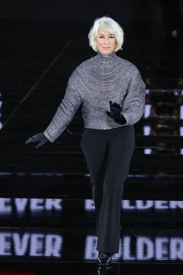 Paris Fashion Week - L'Oreal Paris: Le Defile. Liberte, Egalite, Sororite "You're Worth it"