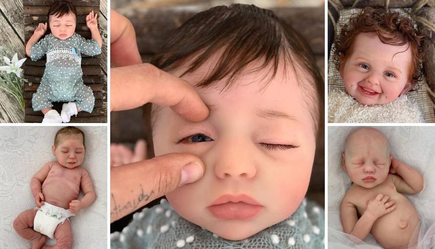 Silikonske lutke koje izgledaju kao prave bebe: Dišu, jedu... i stoje do vrtoglavih 40.000 kn