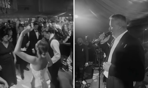 Thompson zapjevao na svadbi nećakinje: Otpjevao 'Samo je ljubav tajna dvaju svjetova'