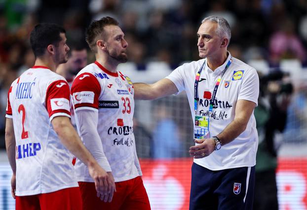 EHF 2024 Men's European Handball Championship - Main Round - Germany v Croatia