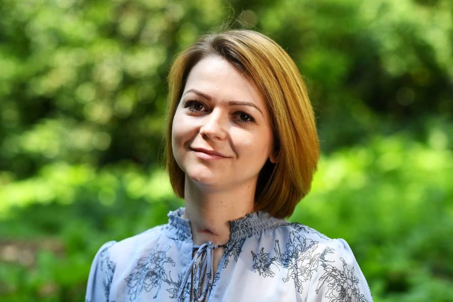Yulia Skripal, daughter of poisoned Russian spy Sergei Skripal, speaks to Reuters in London