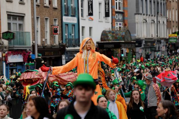 St. Patrick's Day parade in Dublin