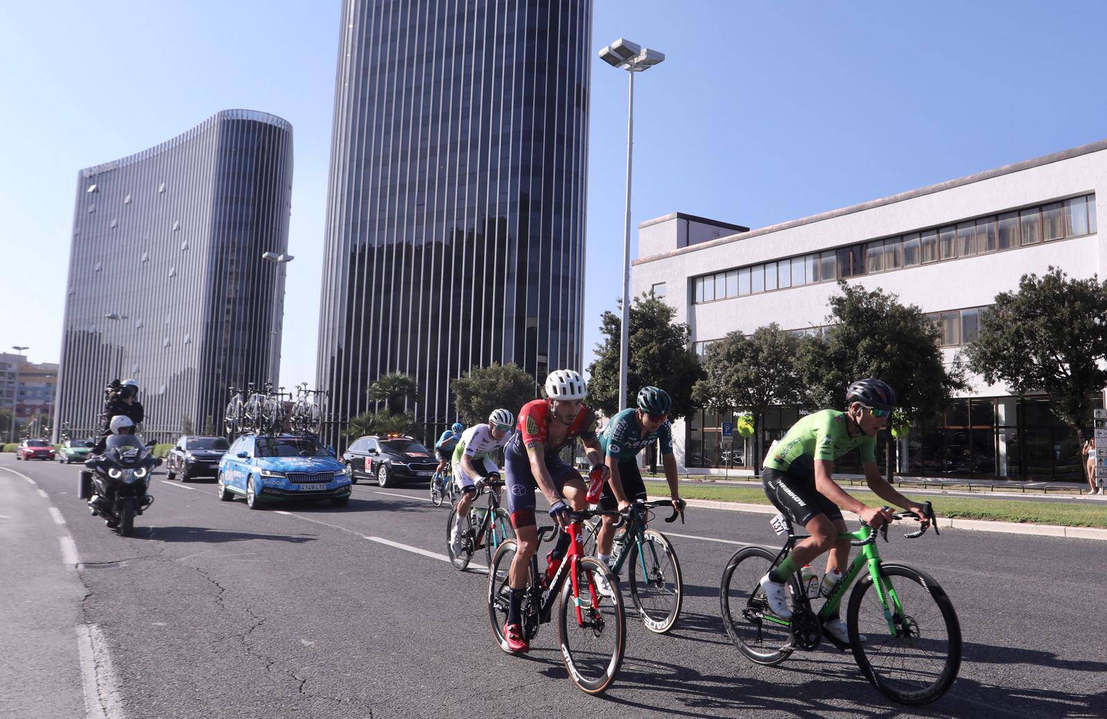 Prolazak kroz Split prve etape biciklističke utrke Cro Race Primošten - Sinj