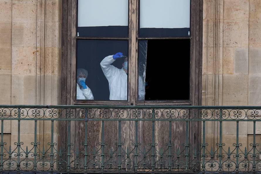 Jewellery stolen from Louvre museum, according to French Interior Ministry, in Paris