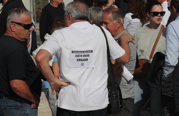 Omiš: Građani prosvjedovali zbog projekta obilaznice