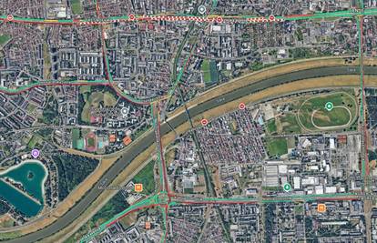 Gdje je plan B? Ulice zakrčene, ovo je jedina ruta kojom možete izbjeći kaos oko Vjesnika