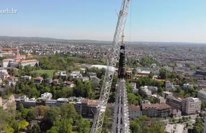 MORH objavio video uklanjanja tornja katedrale iz svih kutova