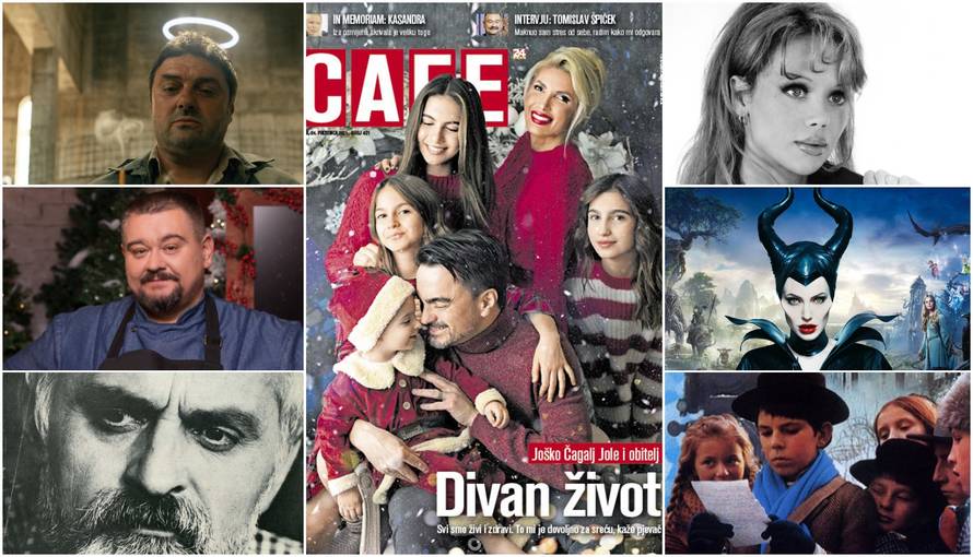 U petak Cafe TV! Obiteljska idila Joška Čagalja Joleta: 'Kod nas je veselo od Badnjaka do Nove'