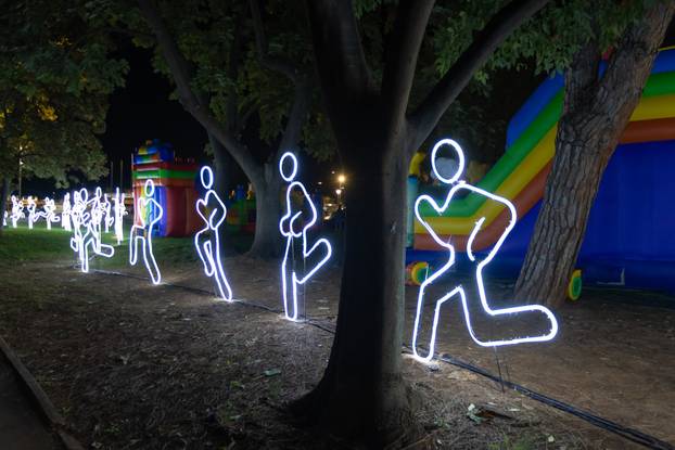 Otvoren 11. Visualia festival u Puli - grad se pretvorio u teatar svjetlećih elemenata