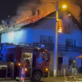 VIDEO U Hrvatskom Leskovcu ku&cacute;a gorjela zbog grijalice: Mu&scaron;karac i &zcaron;ena se spasili