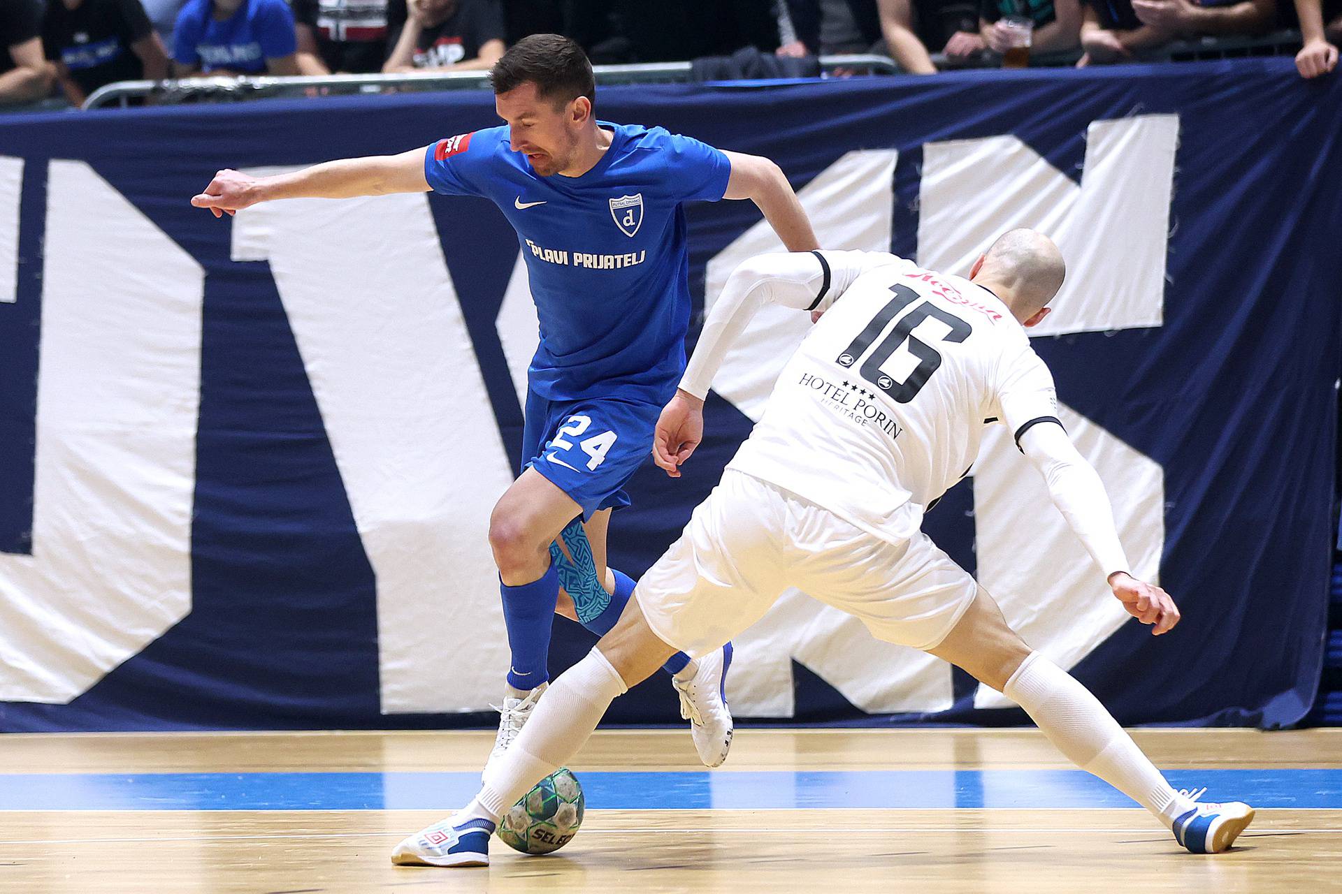 Zagreb: Prva hrvatska malonogometna liga, druga utakmica polufinala, MNK Futsal Dinamo - MNK Novo Vrijeme