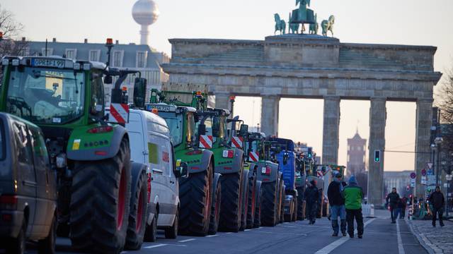 Farmers' protests - Berlin