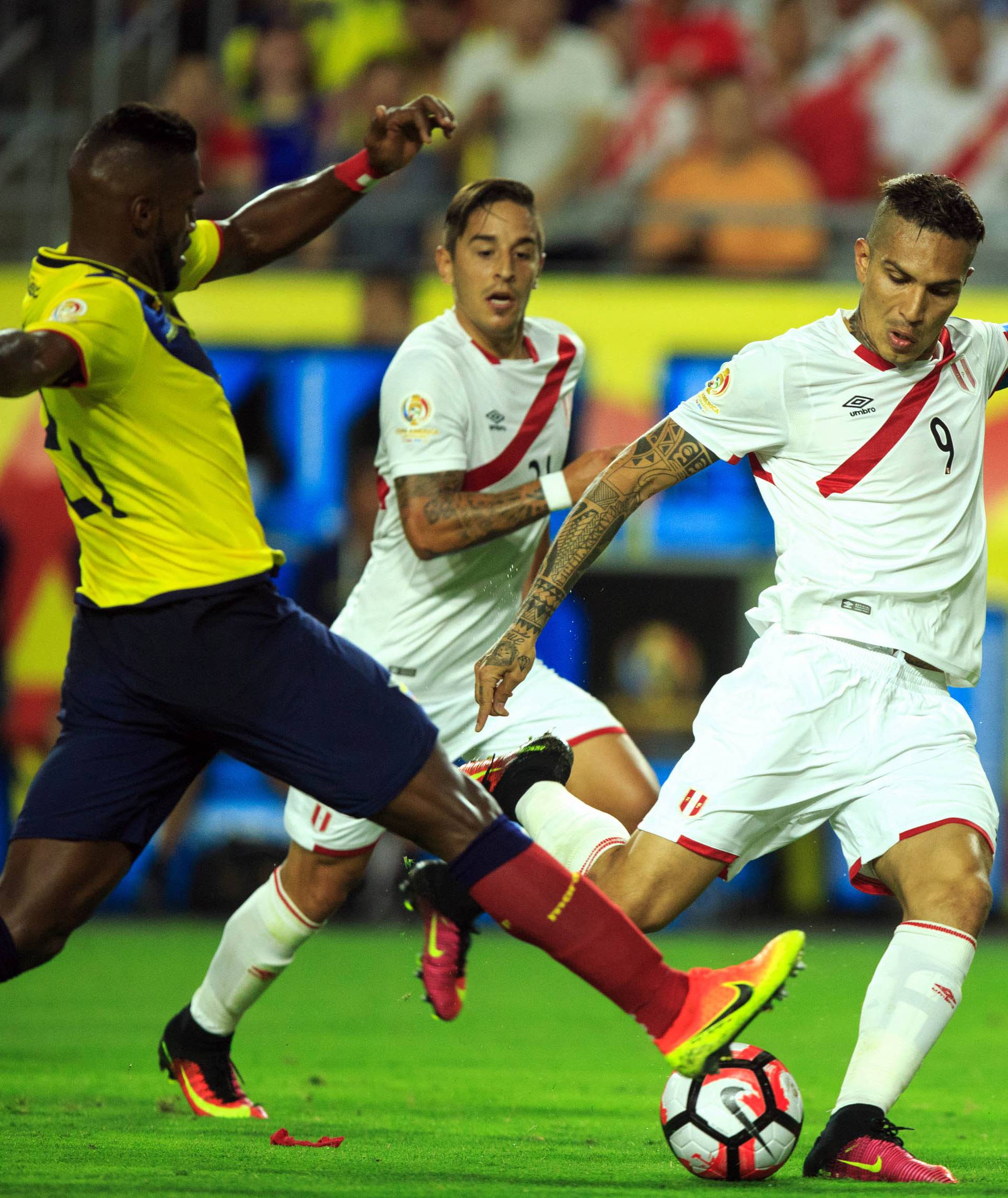 Soccer: 2016 Copa America Centenario-Ecuador  at Peru