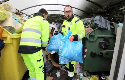 VIDEO Tomašević čistio  smeće u Zagrebu, automobili mu trubili