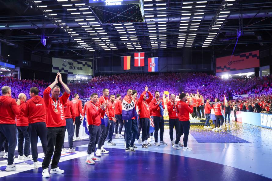 Dodjela medalja hrvatskoj rukometnoj reprezentaciji