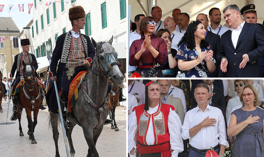 FOTO Sinjska alka okupila je poznata lica: Stigli Milanović i supruga Sanja, Jandroković...