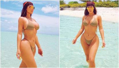 Kim objavila golišave fotke za 40. rođendan, istaknula obline