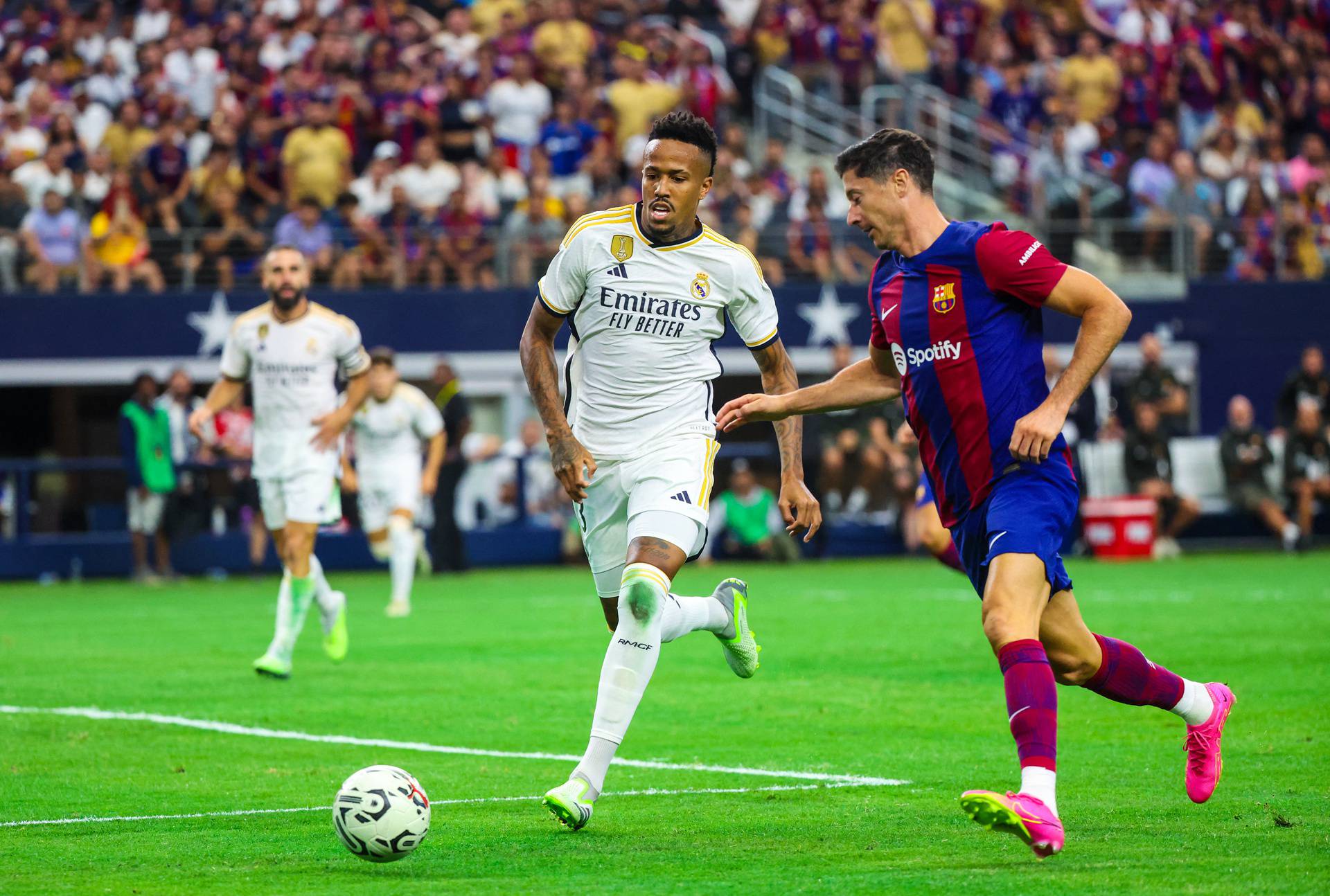 Soccer: Soccer Champions Tour-FC Barcelona at Real Madrid