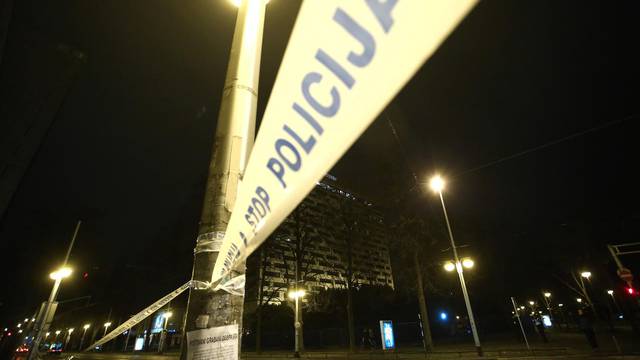 Zagreb: Puste ulice i jako policijsko osiguranje ispred hotela WestIn