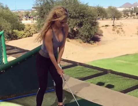 Frka oko seksi golferice: Prvi put je žena najavljivala igrače