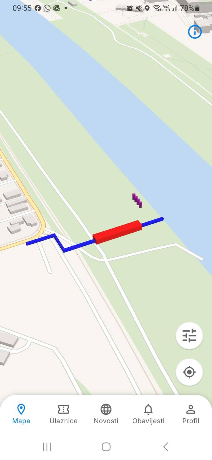 Ovo je niknulo kod nasipa za koncert. Na karti piše toalet. Izgleda li vam ovo kao WC?